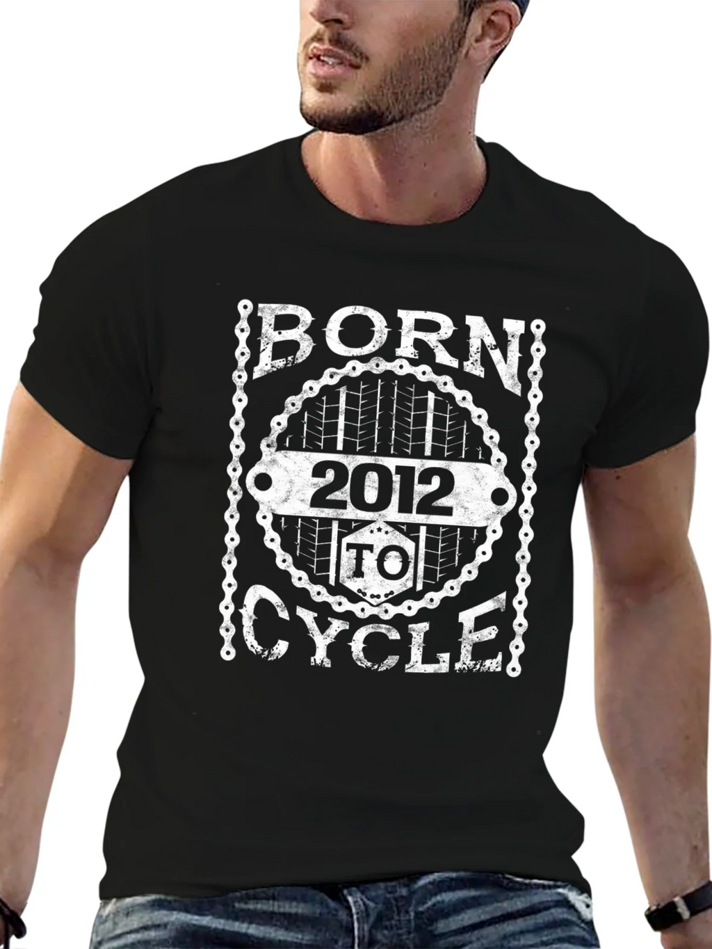 Born To Cycle 2012 Graphic Tee product image 6