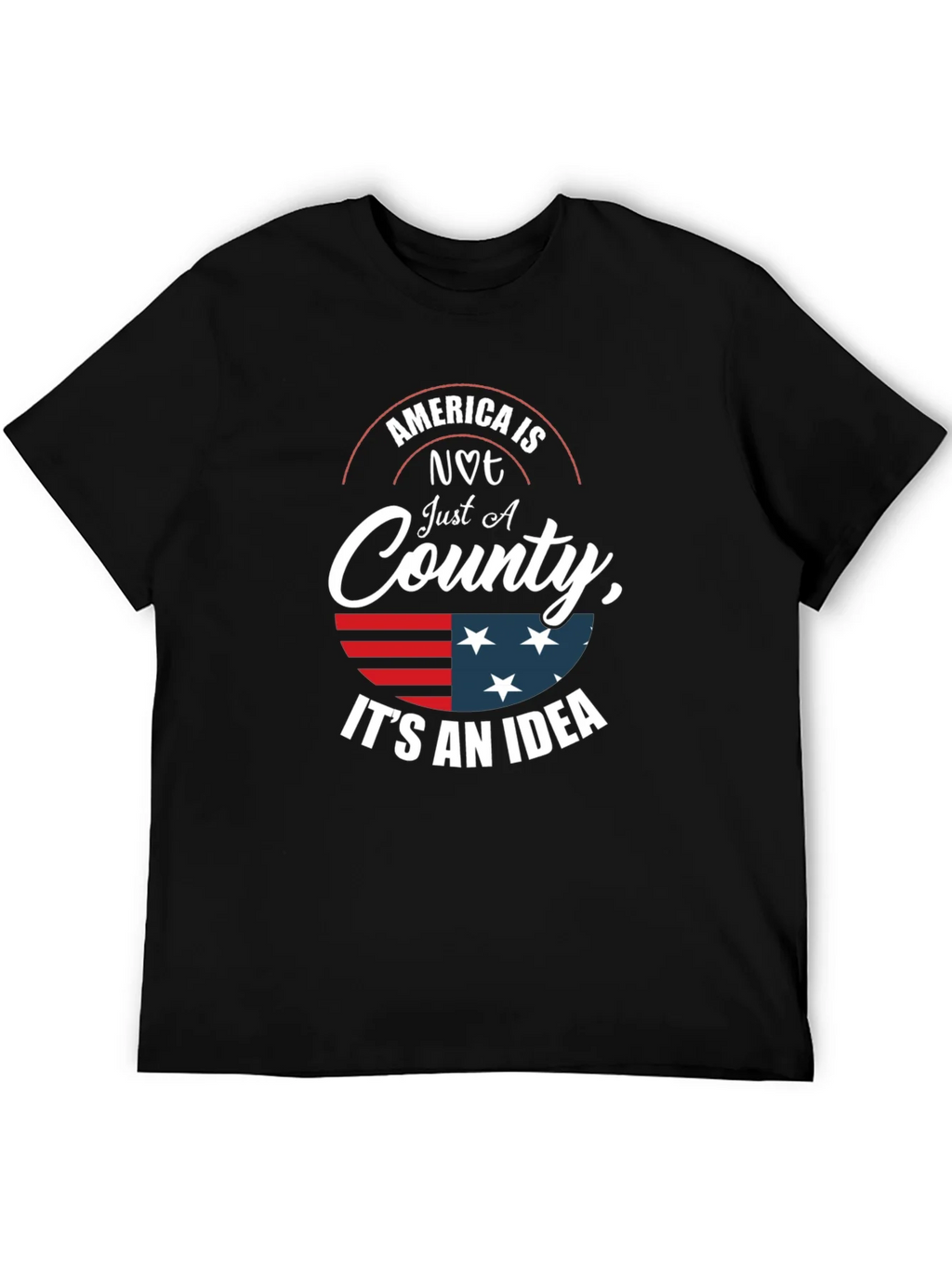 America is Not Just a Country Graphic T-Shirt product image 5
