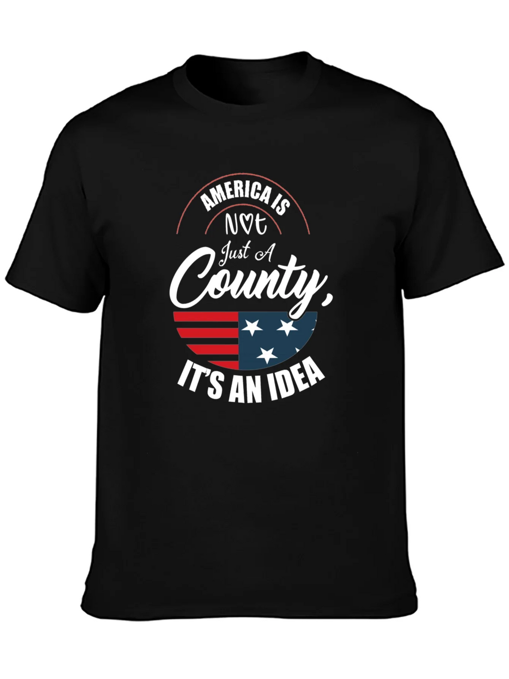 America is Not Just a Country Graphic T-Shirt product image 3