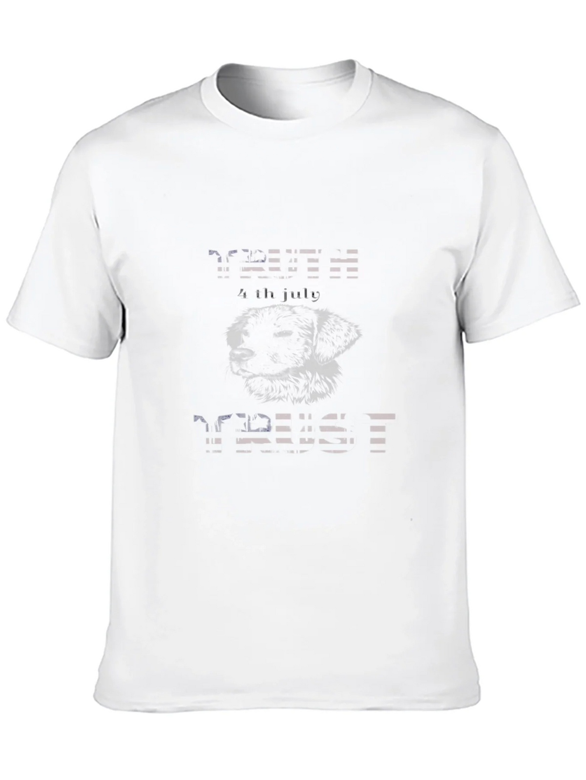 Patriotic 4th of July Mens Black T-Shirt product image 9