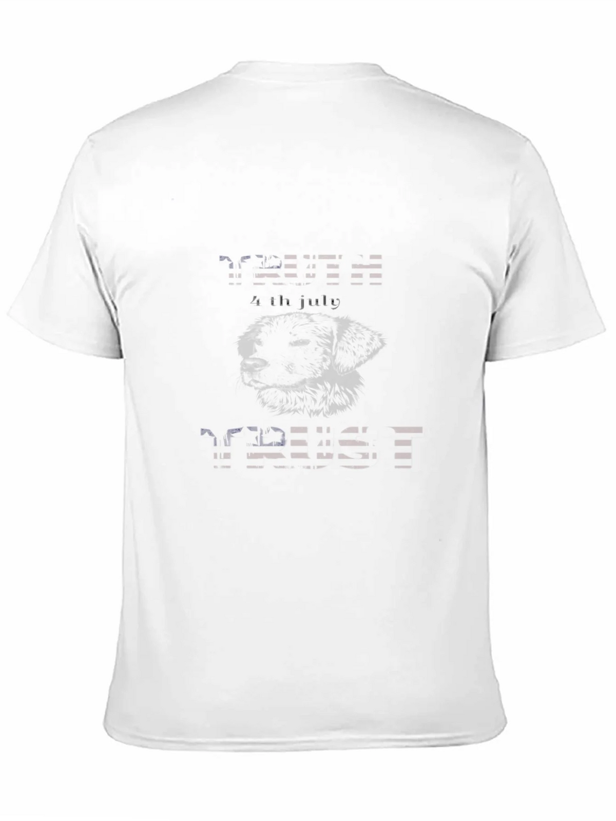 Patriotic 4th of July Mens Black T-Shirt product image 10