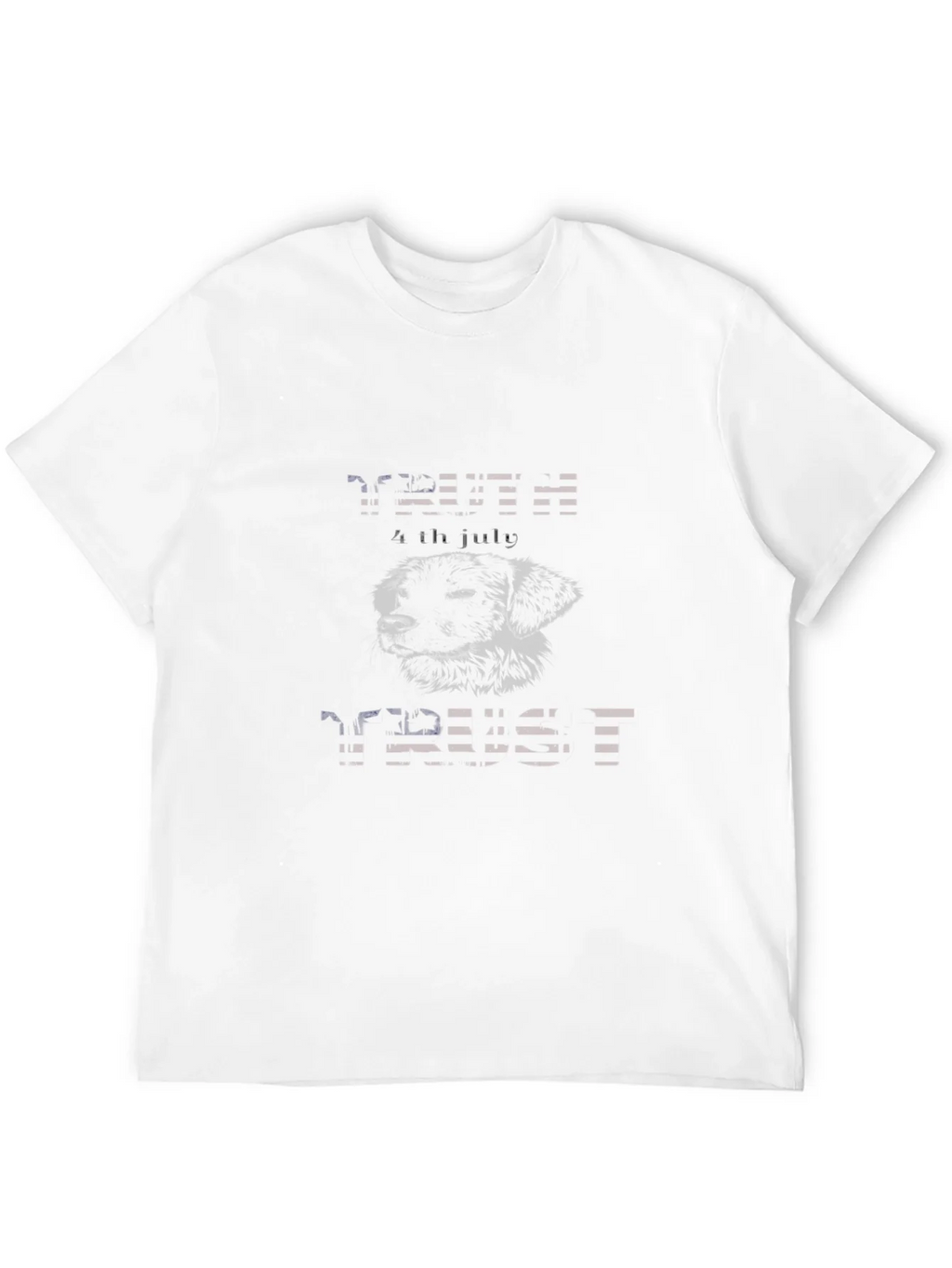 Patriotic 4th of July Mens Black T-Shirt product image 11