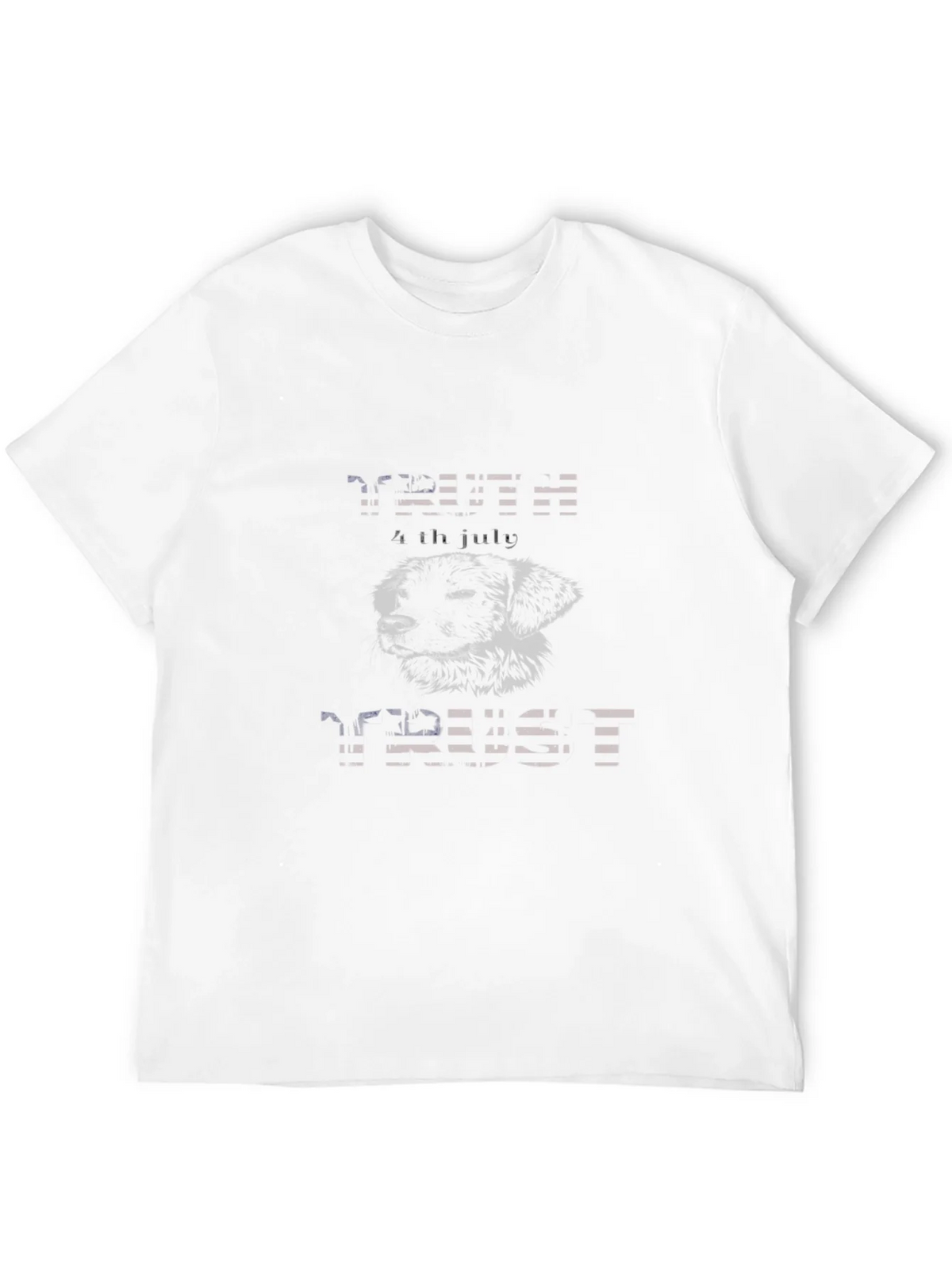 Patriotic 4th of July Mens Black T-Shirt product image 11