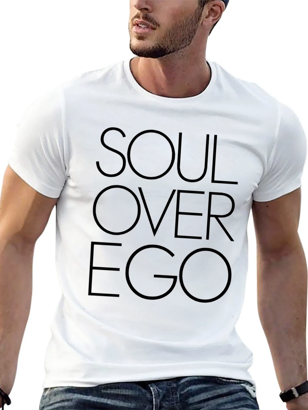 Soul Over Ego Graphic Tee - Mens Comfort Fit T-Shirt product image 9
