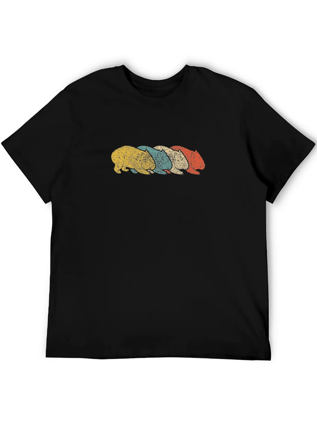 Retro Wombat T-Shirt - Vintage Style Animal Tee product image 5