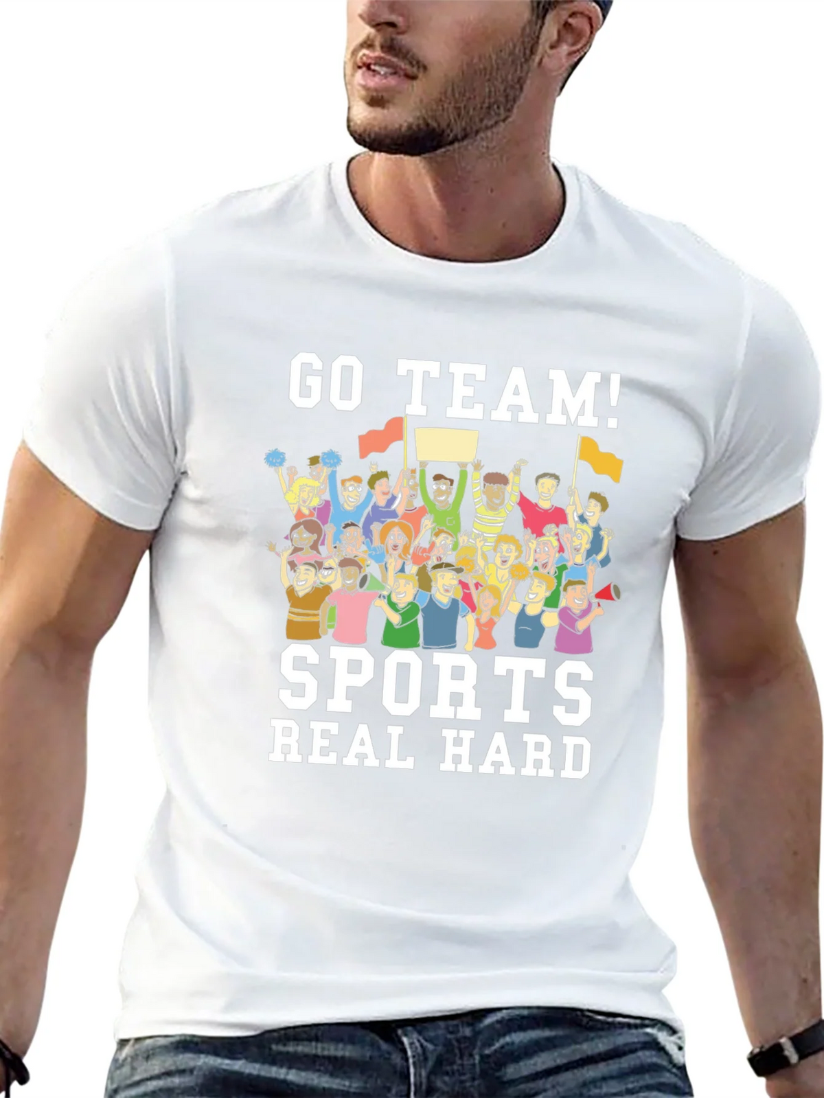 Go Team Sports Fan T-Shirt product image 12
