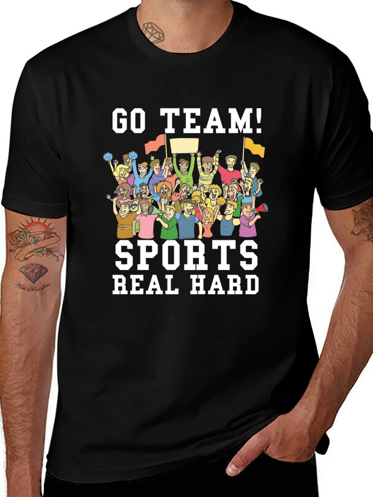 Go Team Sports Fan T-Shirt product image 1