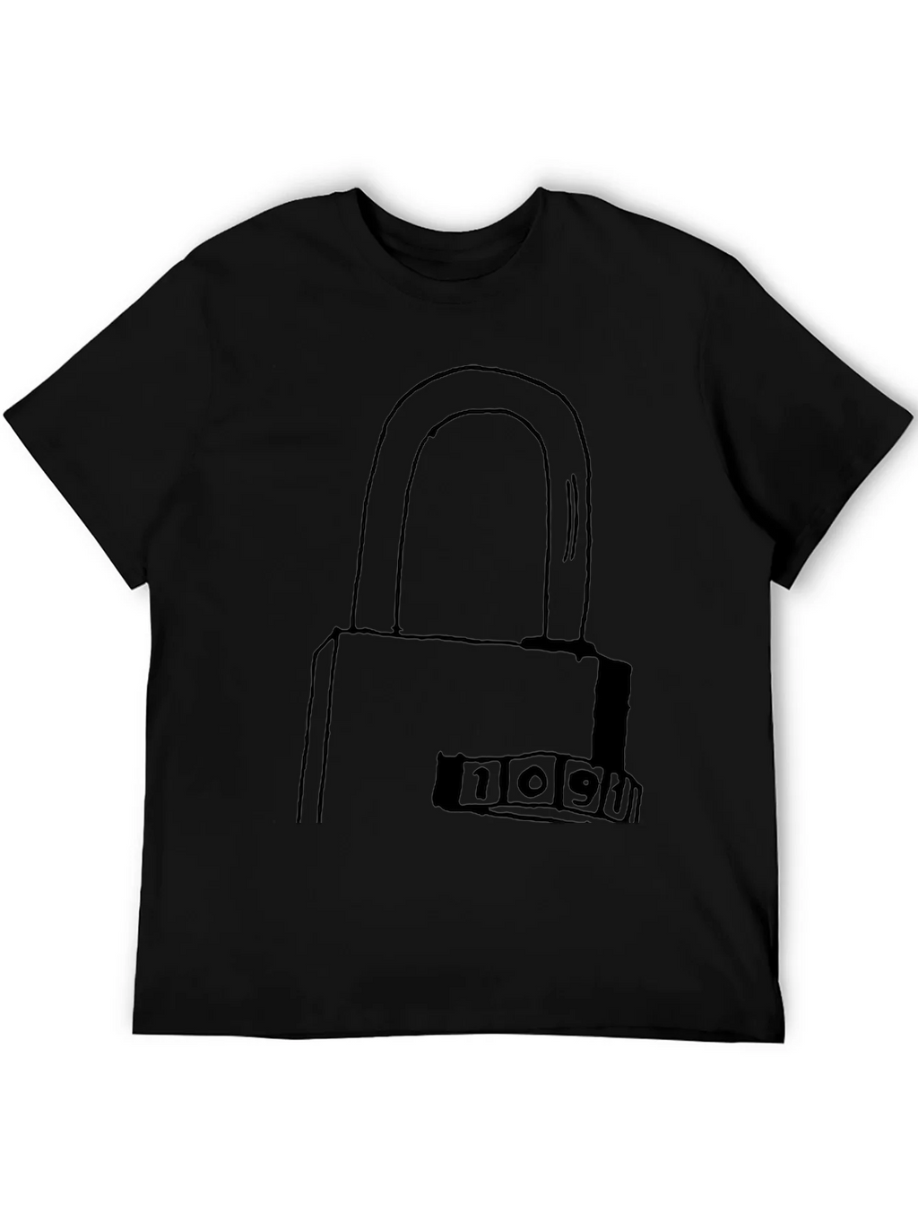 Secret Code Lock Graphic T-Shirt product image 5
