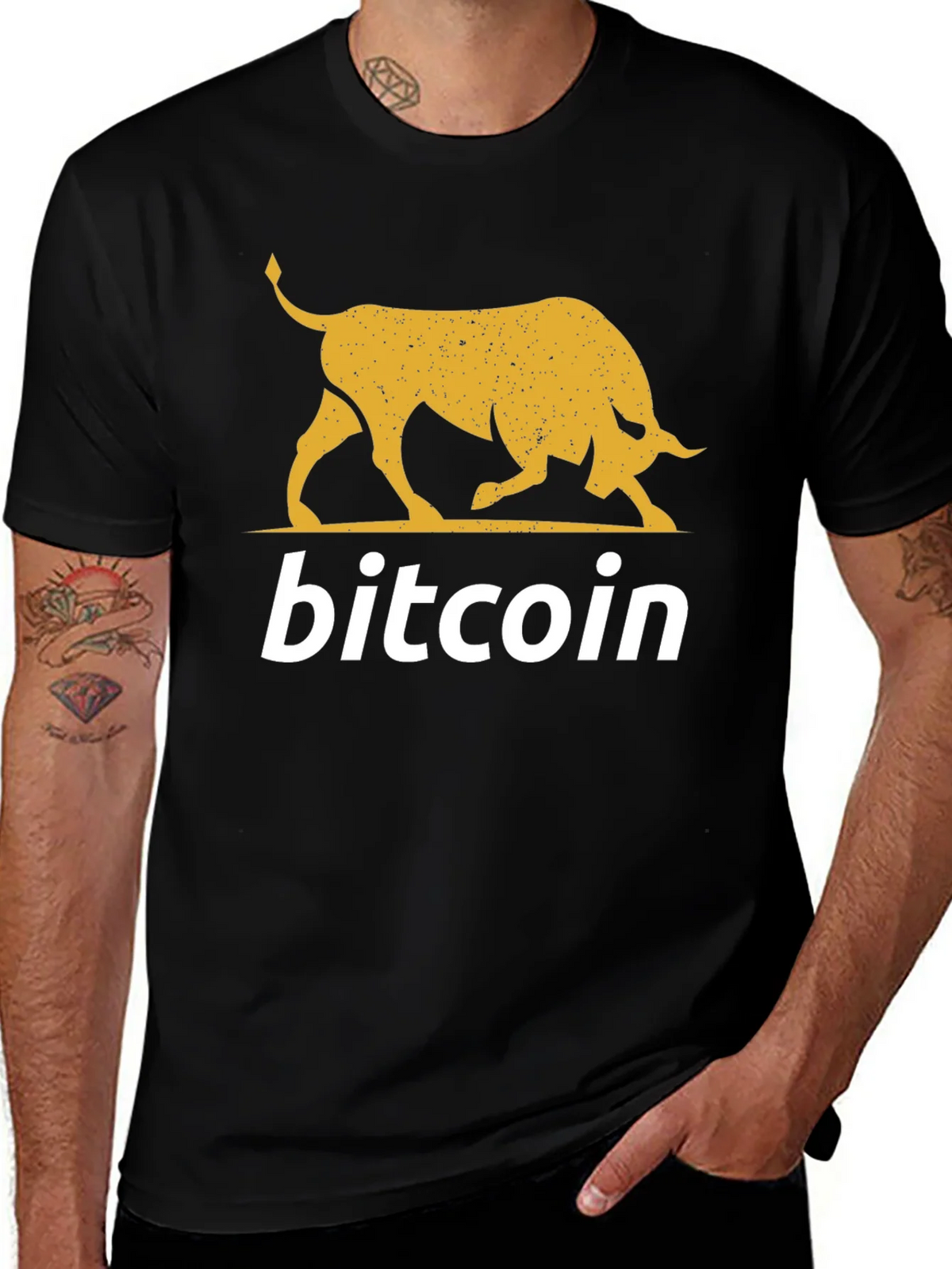 Bitcoin Bull T-Shirt - Crypto Investor Tee product image 1