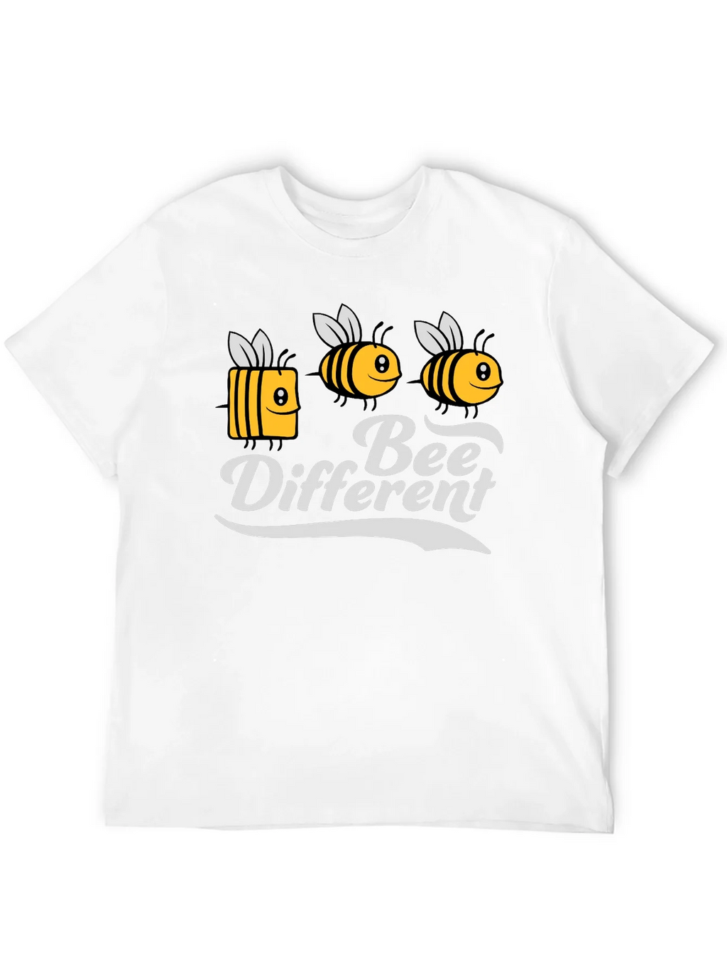 Bee Different Graphic Tee - Black T-Shirt product image 11