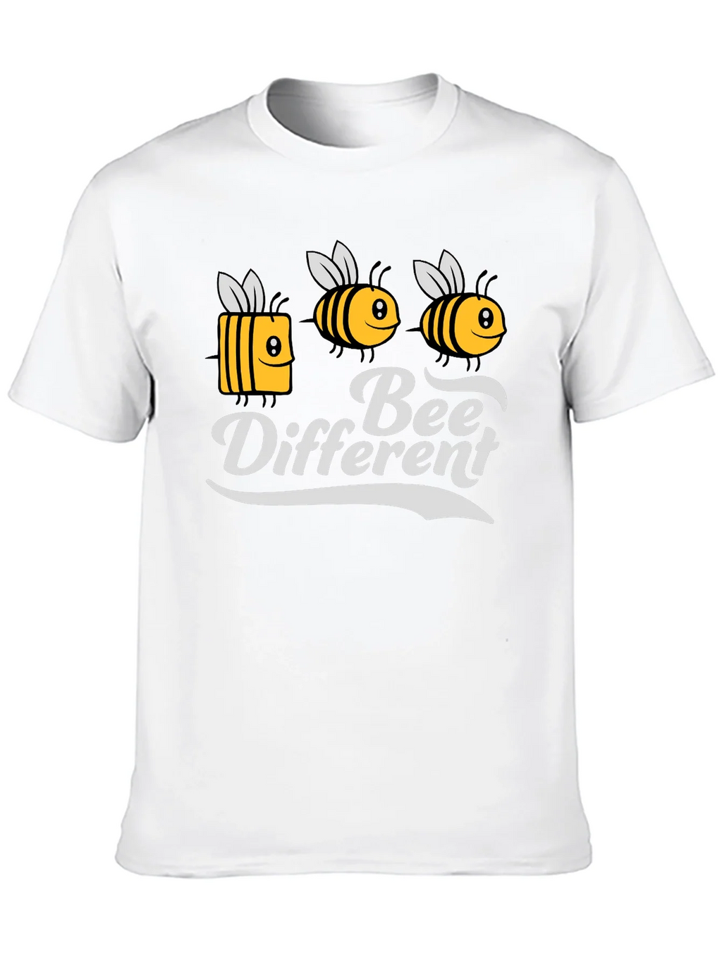 Bee Different Graphic Tee - Black T-Shirt product image 9