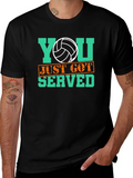 Volleyball Served Graphic Tee product image 1
