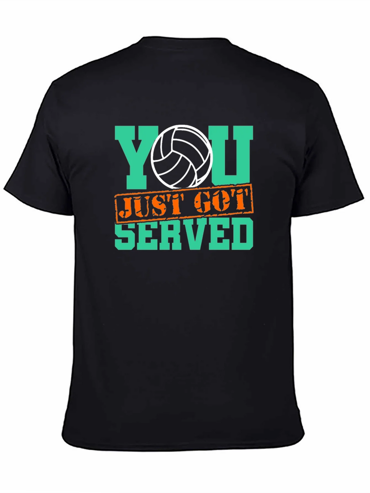 Volleyball Served Graphic Tee product image 4