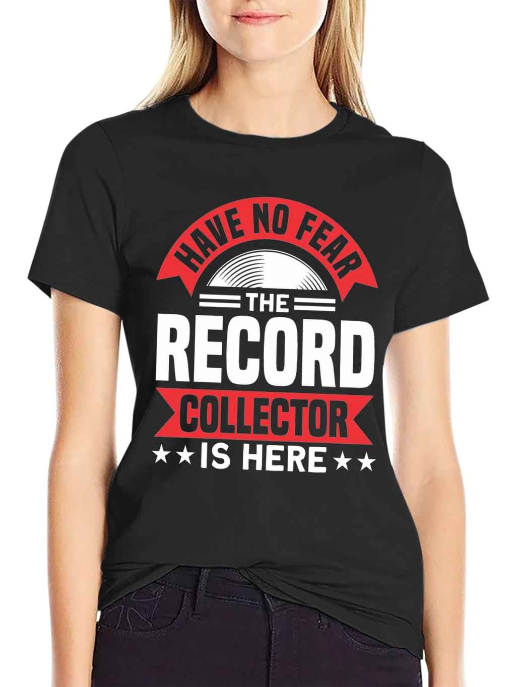 Have No Fear Record Collector Graphic T-Shirt product image 2