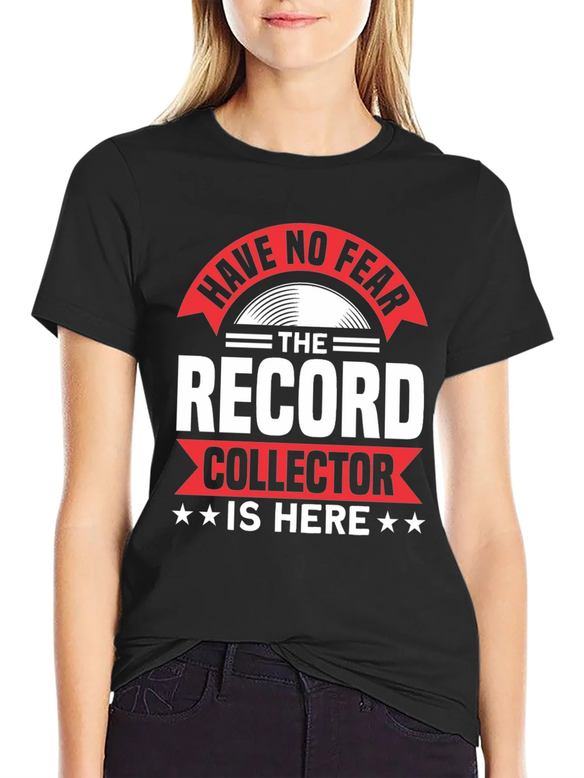 Have No Fear Record Collector Graphic T-Shirt product image 2