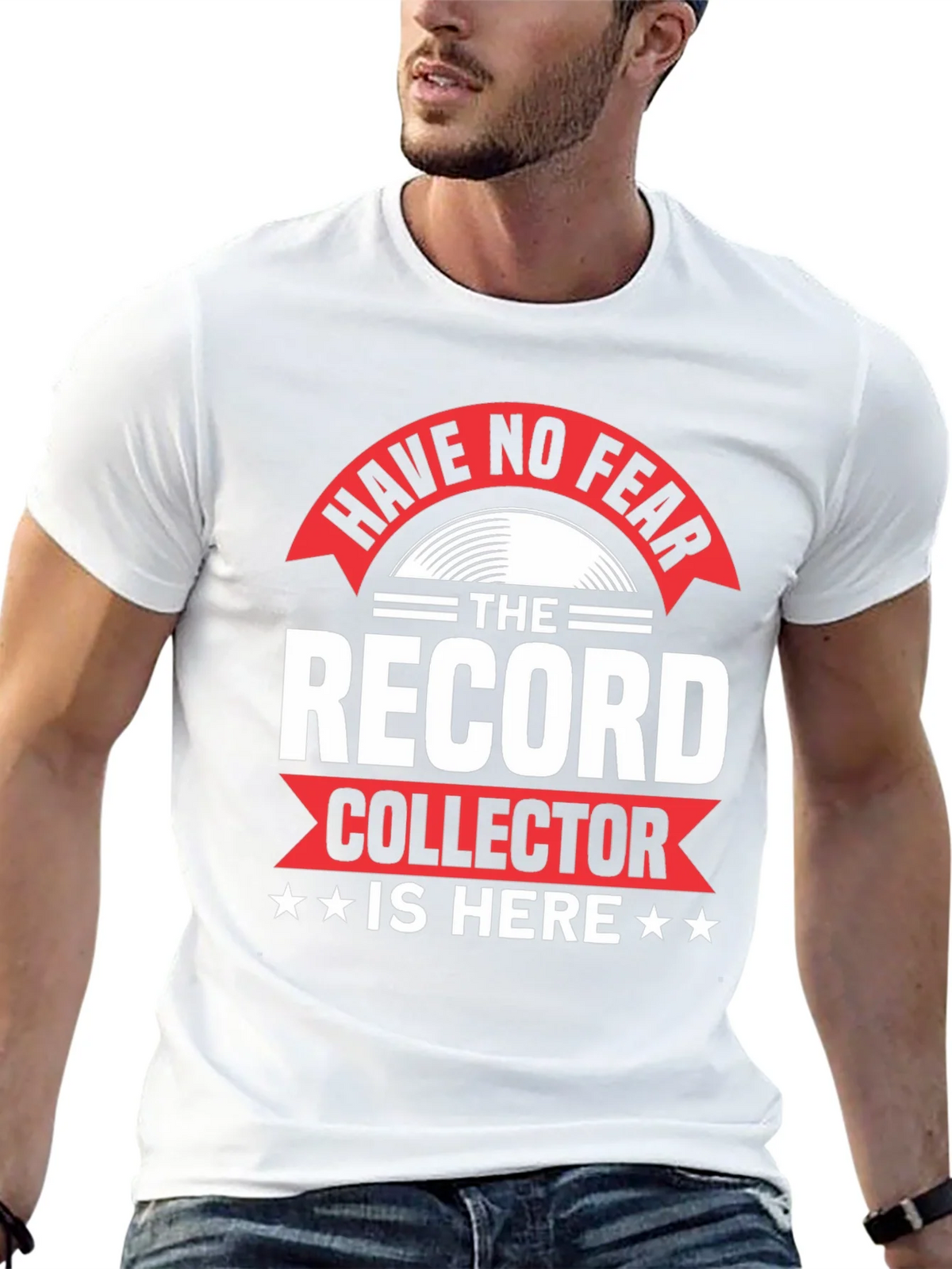 Have No Fear Record Collector Graphic T-Shirt product image 12