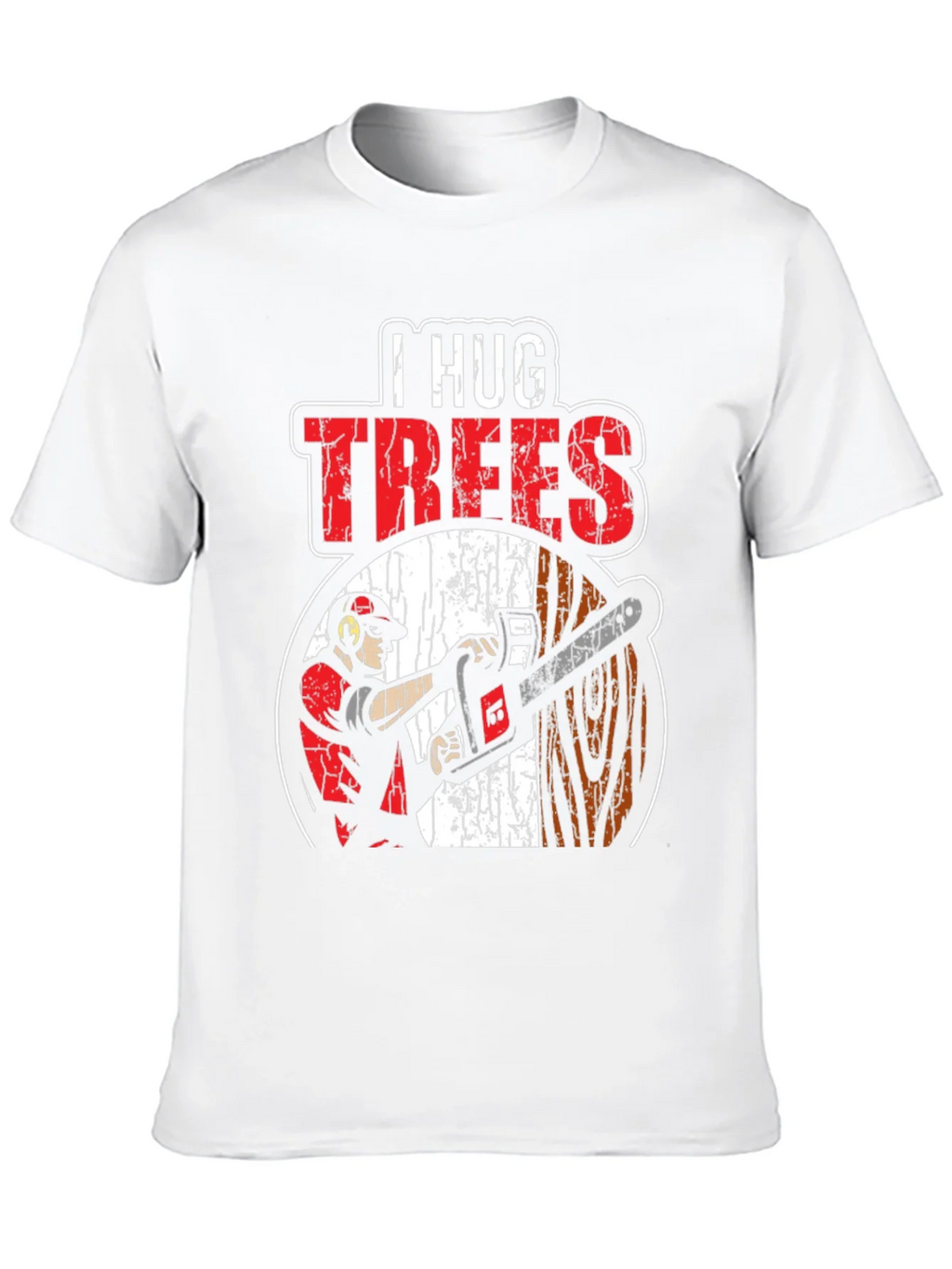 I Hug Trees Graphic T-Shirt - Arborist Lumberjack product image 9