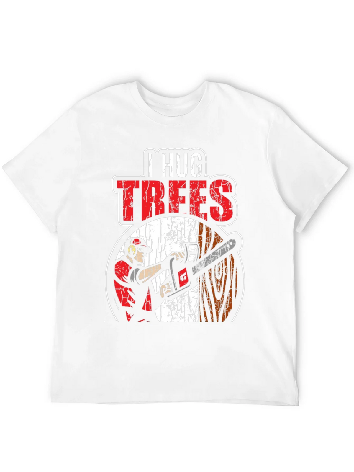 I Hug Trees Graphic T-Shirt - Arborist Lumberjack product image 11