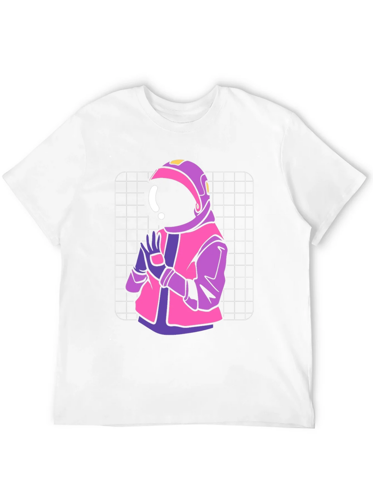 Retro Astronaut Graphic T-Shirt product image 11