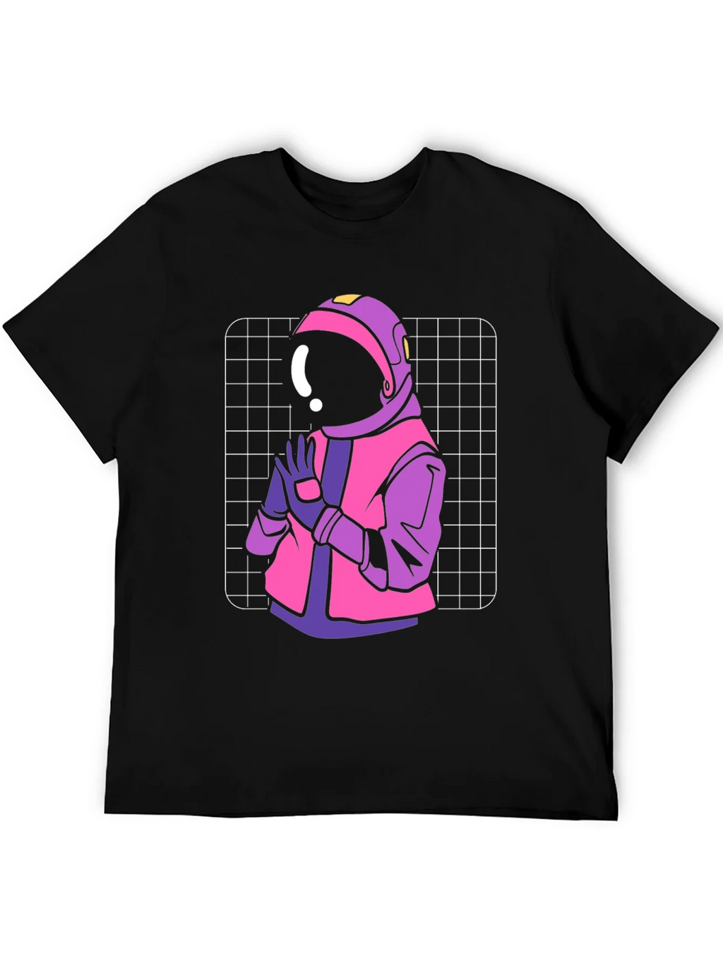 Retro Astronaut Graphic T-Shirt product image 5