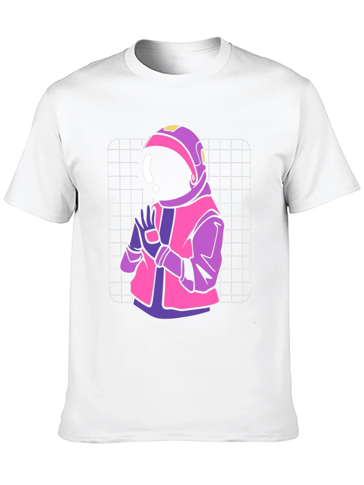 Retro Astronaut Graphic T-Shirt product image 9