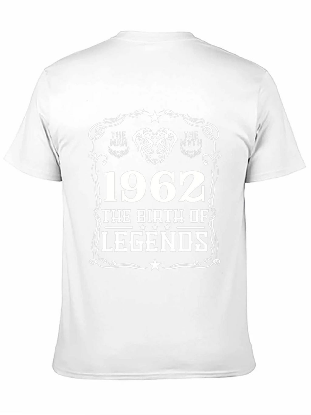 The Man Myth Legend 1962 Black T-Shirt product image 8
