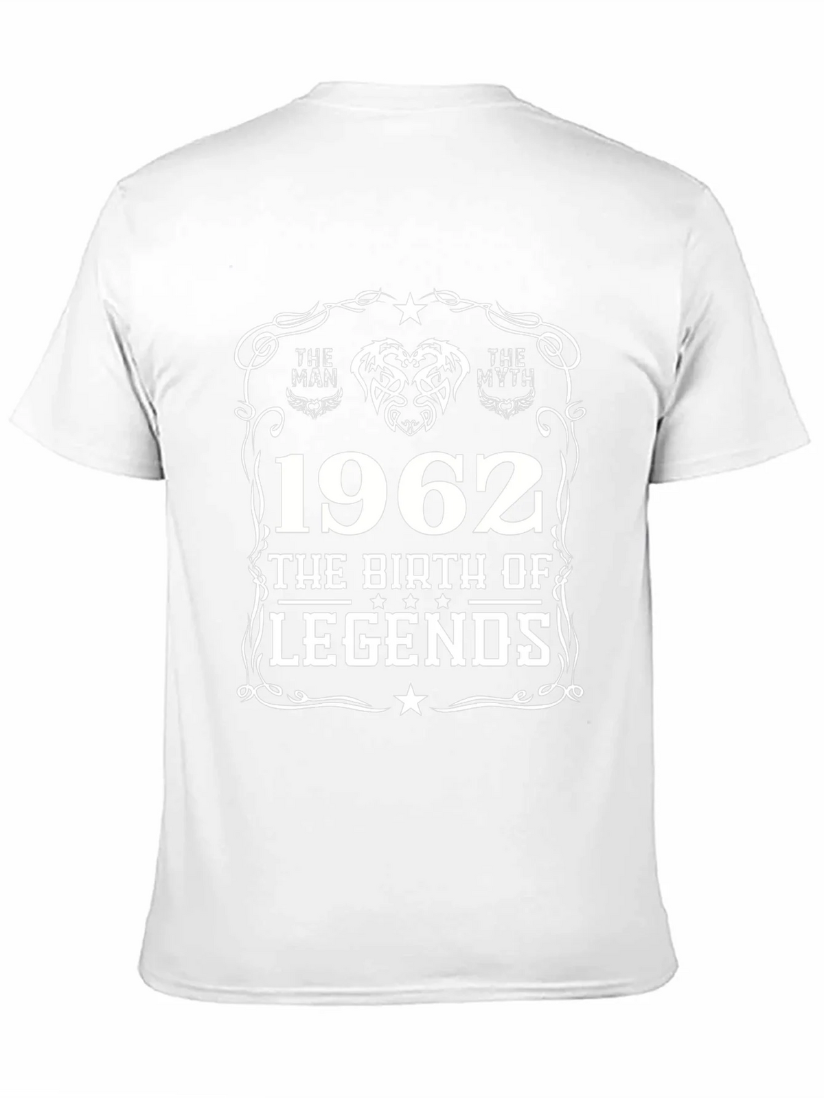 The Man Myth Legend 1962 Black T-Shirt product image 8