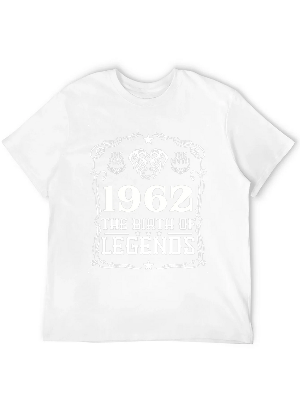 The Man Myth Legend 1962 Black T-Shirt product image 9