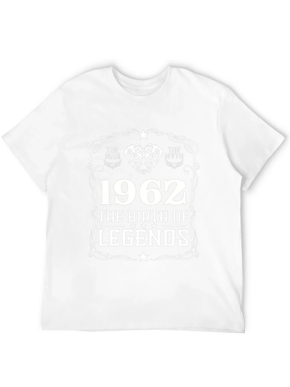 The Man Myth Legend 1962 Black T-Shirt product image 9