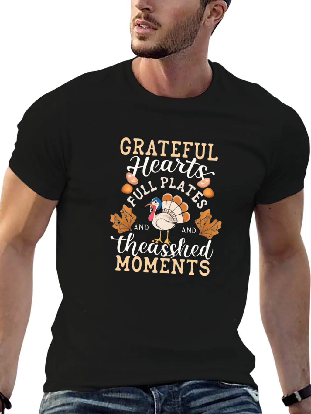 Grateful Hearts Thanksgiving T-Shirt product image 5