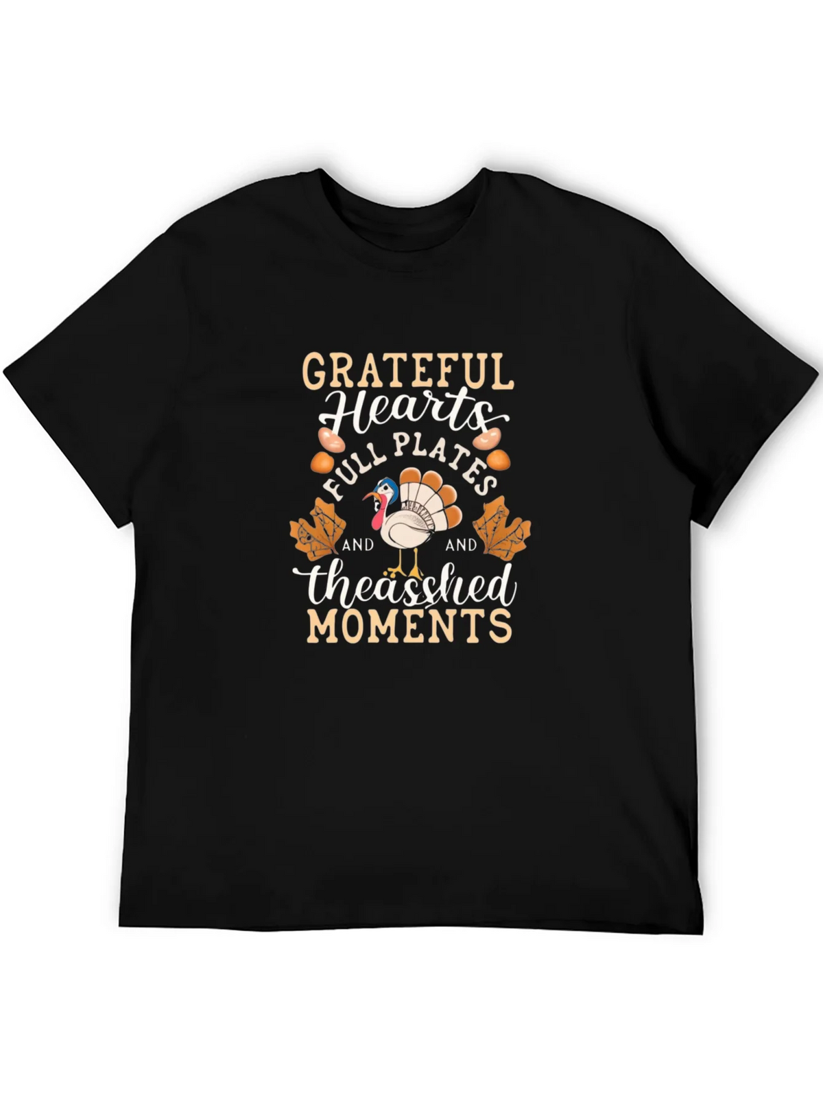 Grateful Hearts Thanksgiving T-Shirt product image 4