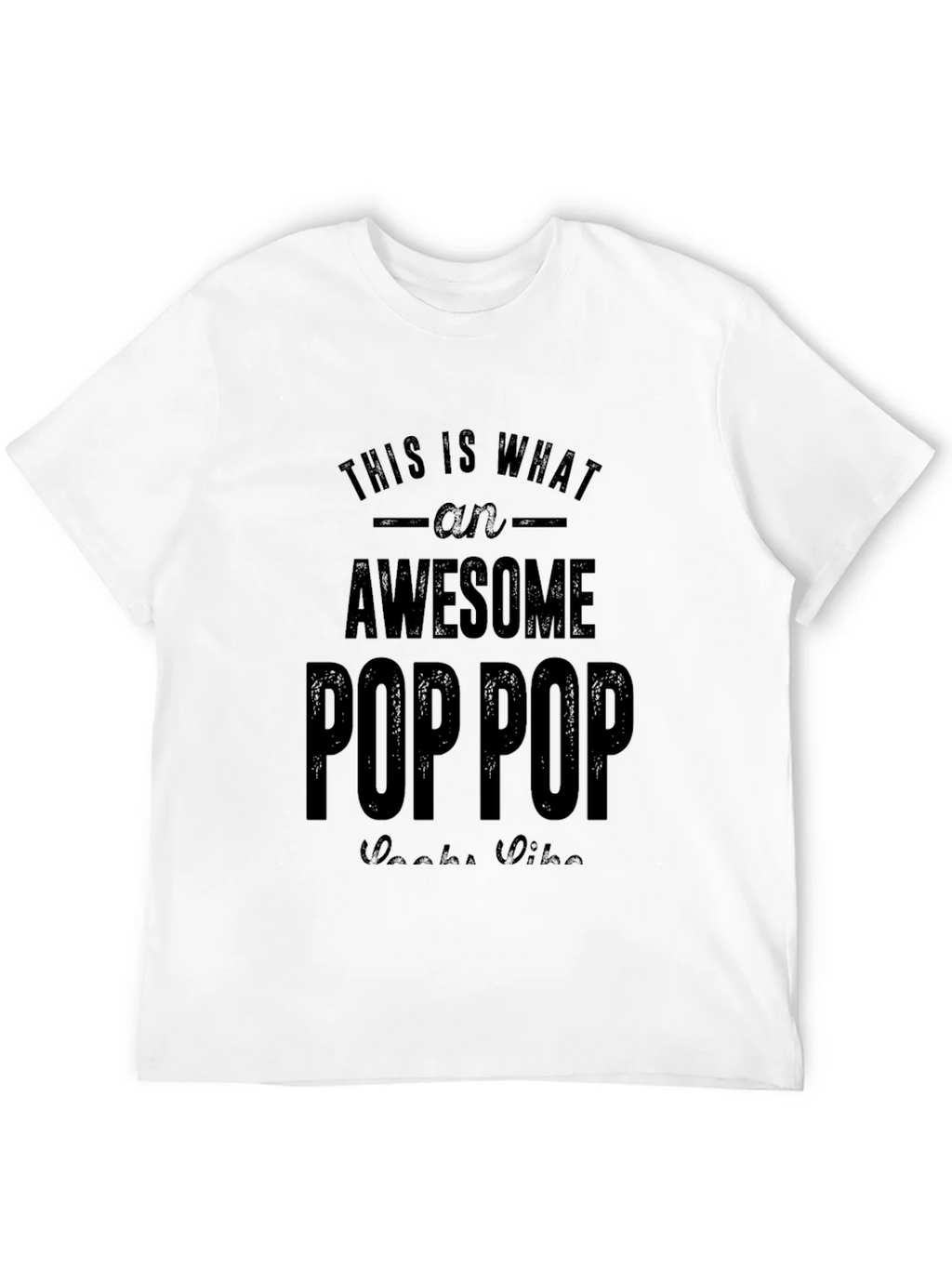 Awesome Pop Black T-Shirt product image 8