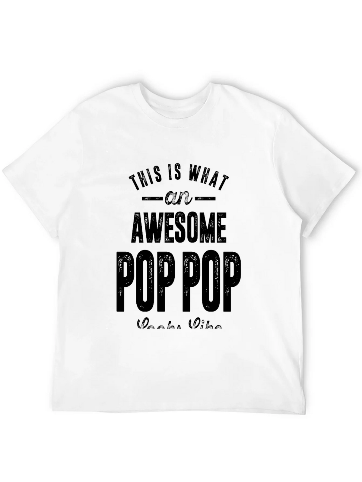 Awesome Pop Black T-Shirt product image 8