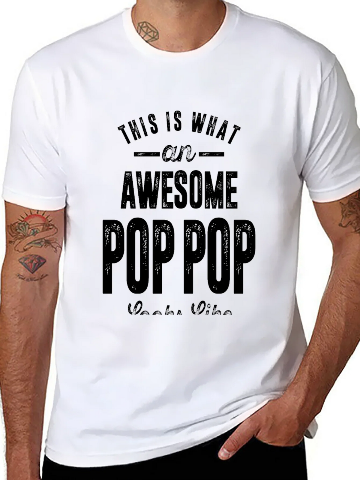 Awesome Pop Black T-Shirt product image 4