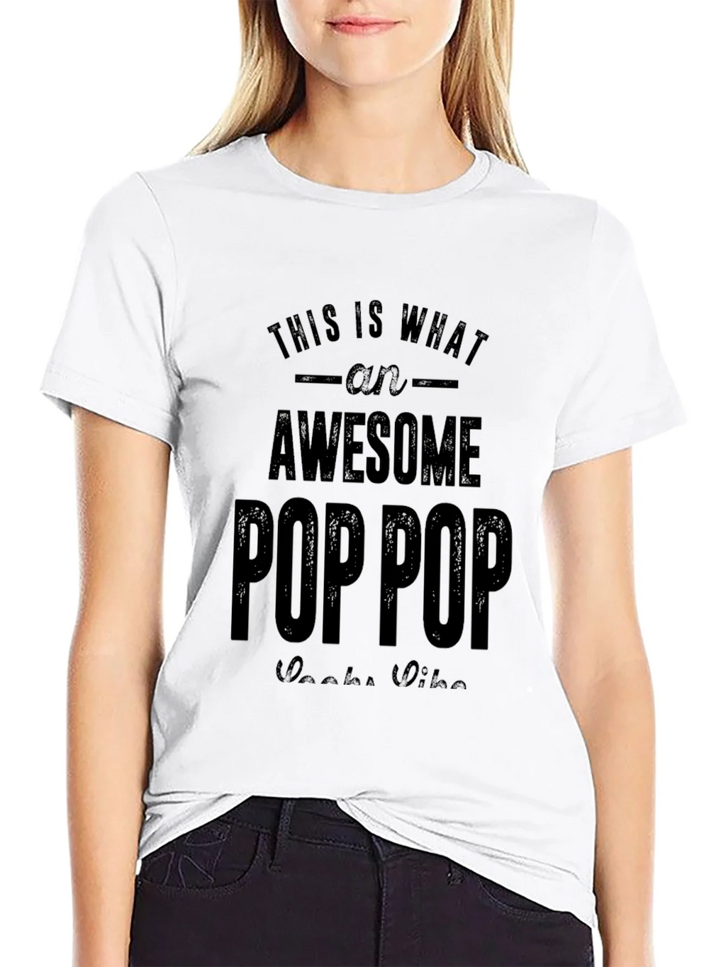 Awesome Pop Black T-Shirt product image 5