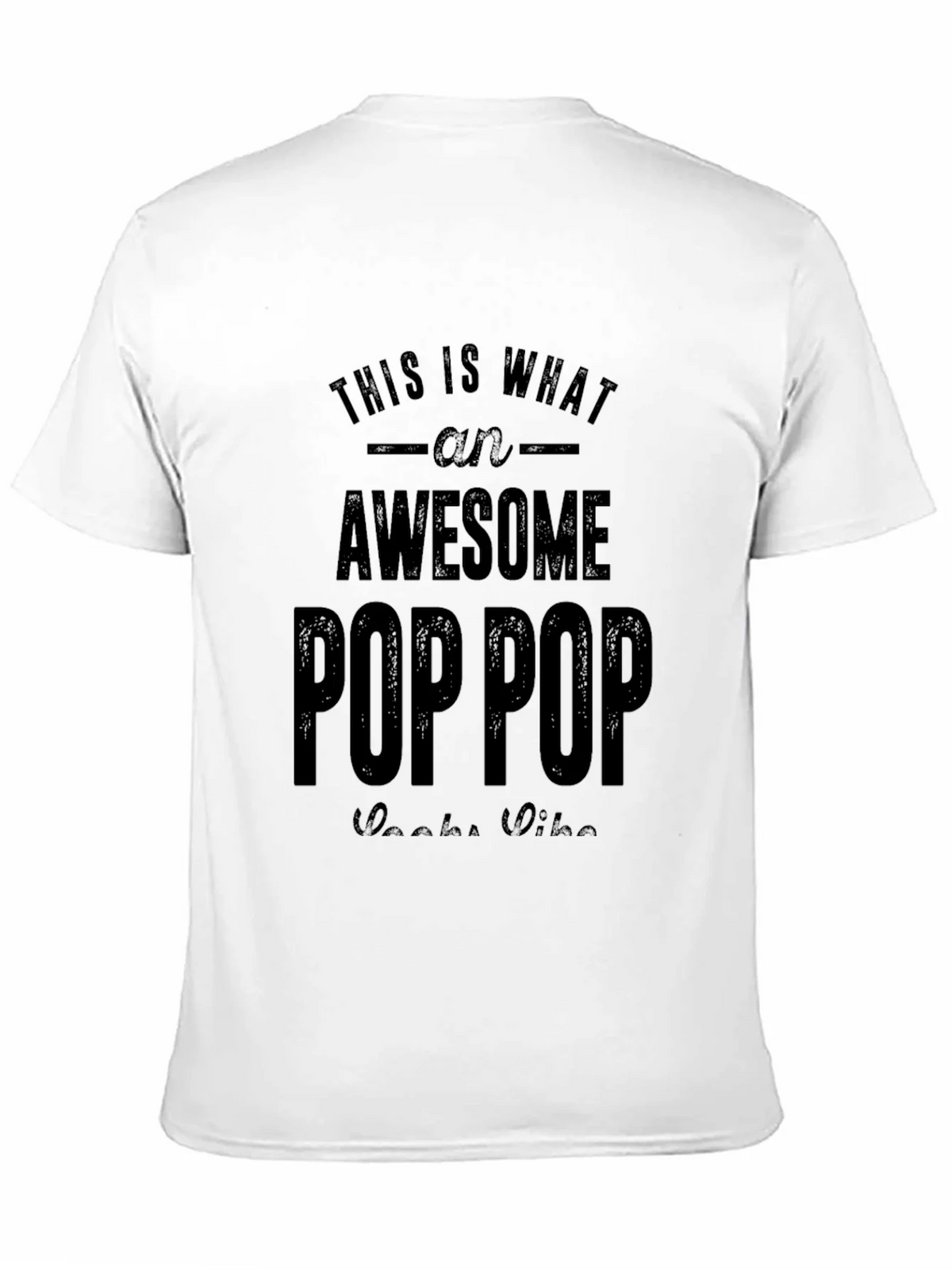 Awesome Pop Black T-Shirt product image 7