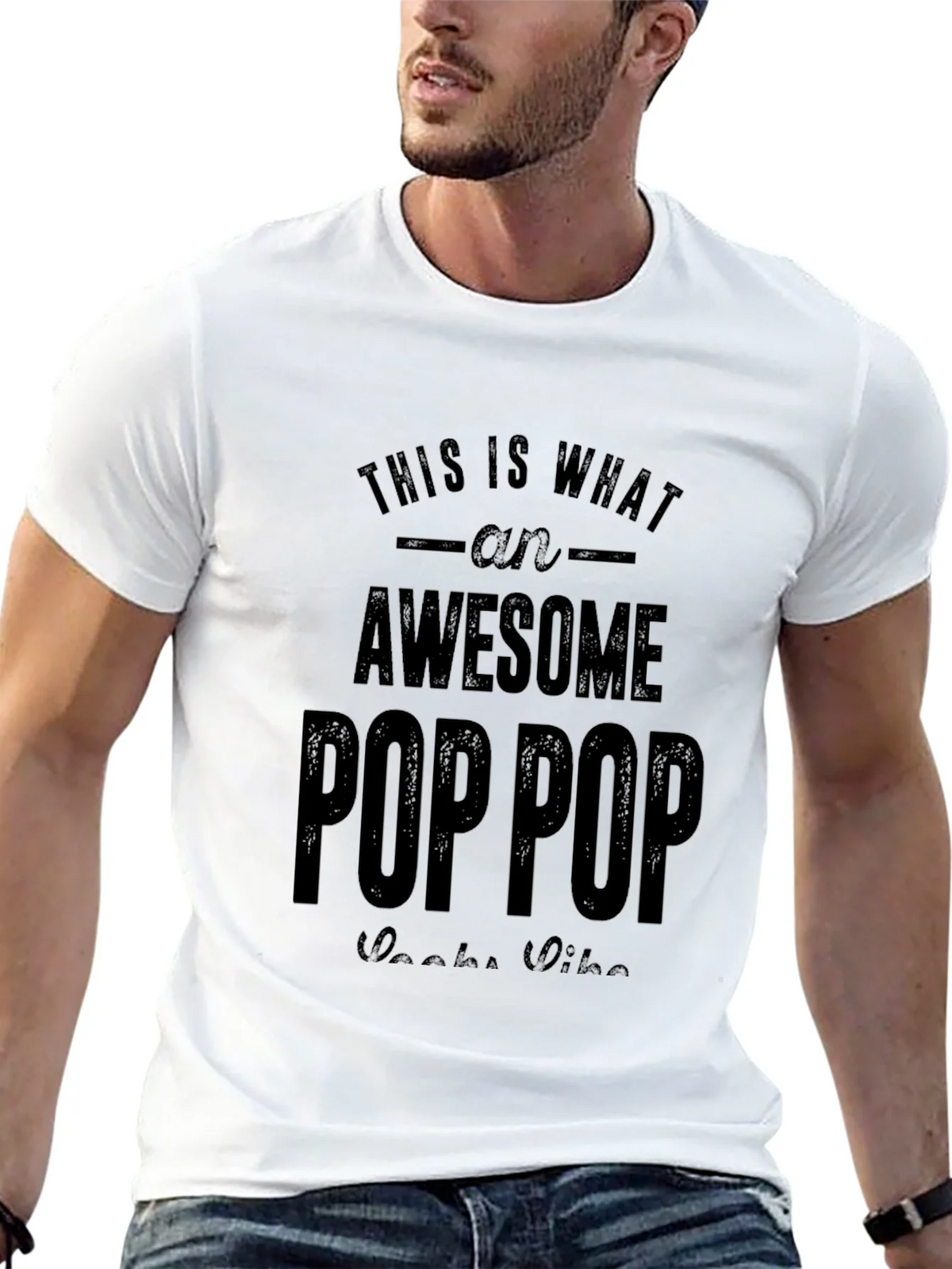 Awesome Pop Black T-Shirt product image 9