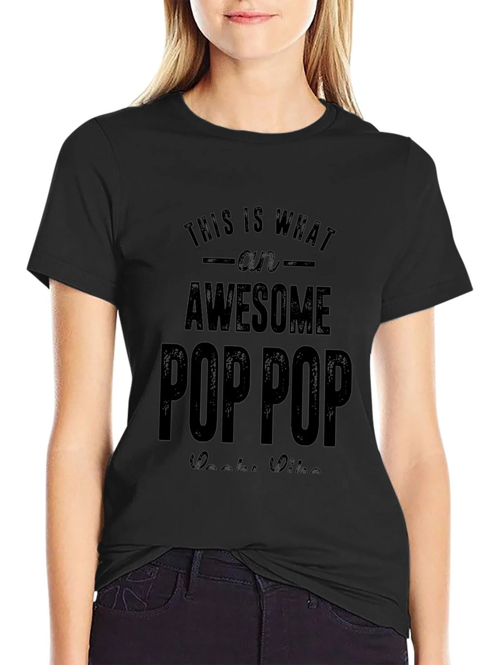 Awesome Pop Black T-Shirt product image 1