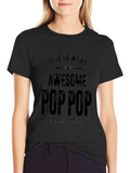 Awesome Pop Black T-Shirt product image 1