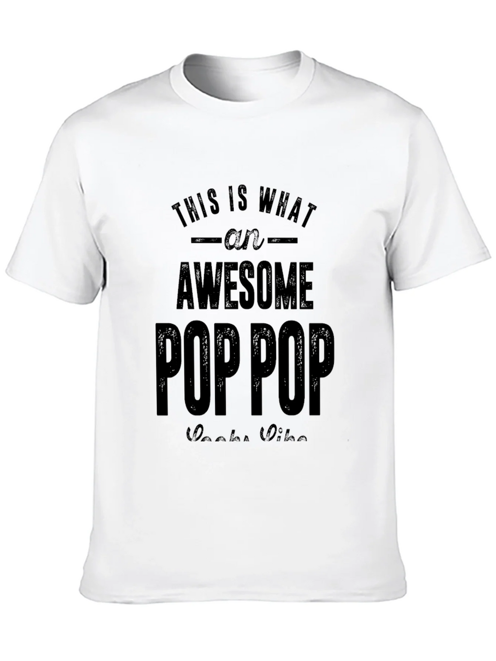 Awesome Pop Black T-Shirt product image 6