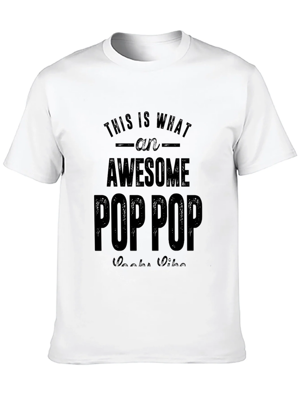 Awesome Pop Black T-Shirt product image 6
