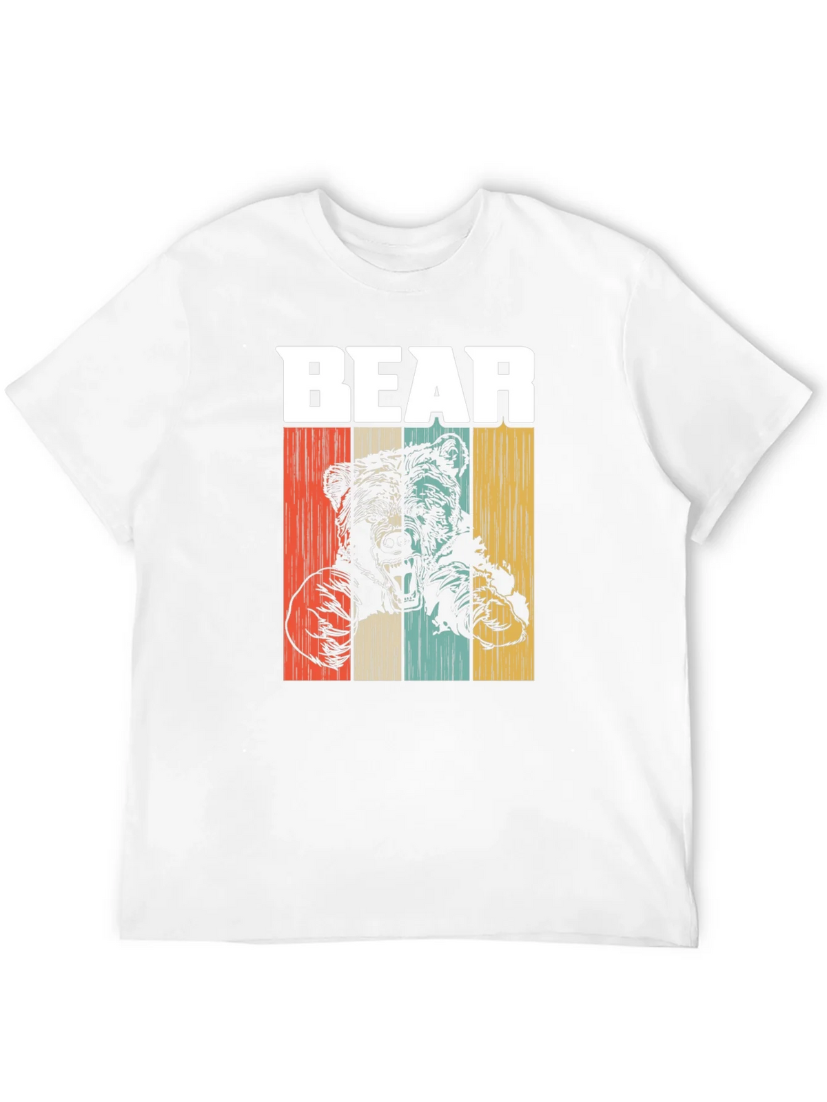 Vintage Style Bear Graphic T-Shirt product image 10