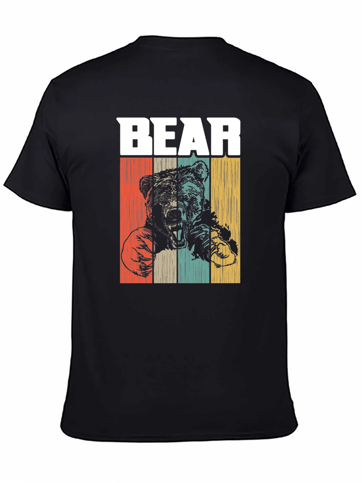Vintage Style Bear Graphic T-Shirt product image 4