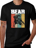 Vintage Style Bear Graphic T-Shirt product image 1