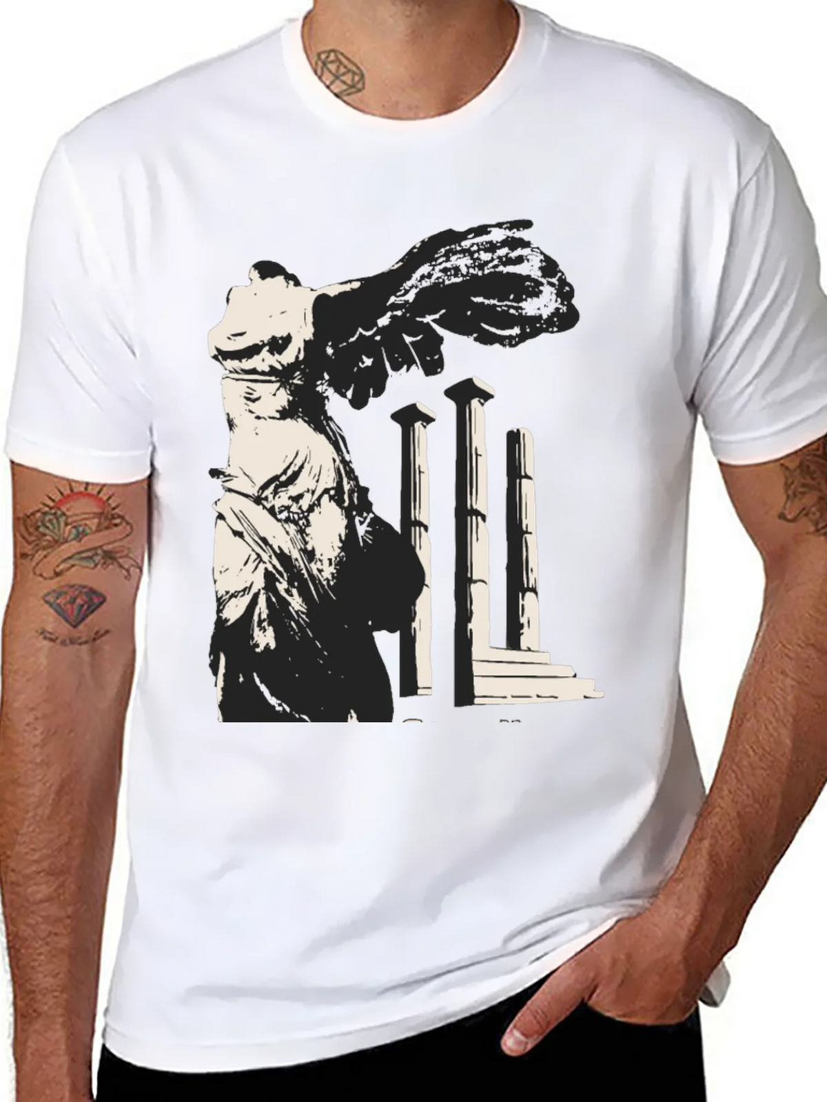 Winged Victory T-Shirt - Ancient Greek Art product image 5