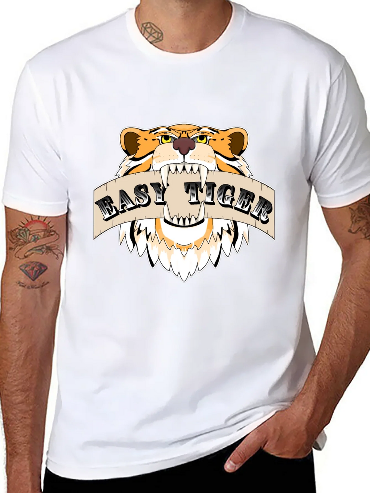 Easy Tiger Graphic Tee - Bold Design product image 7
