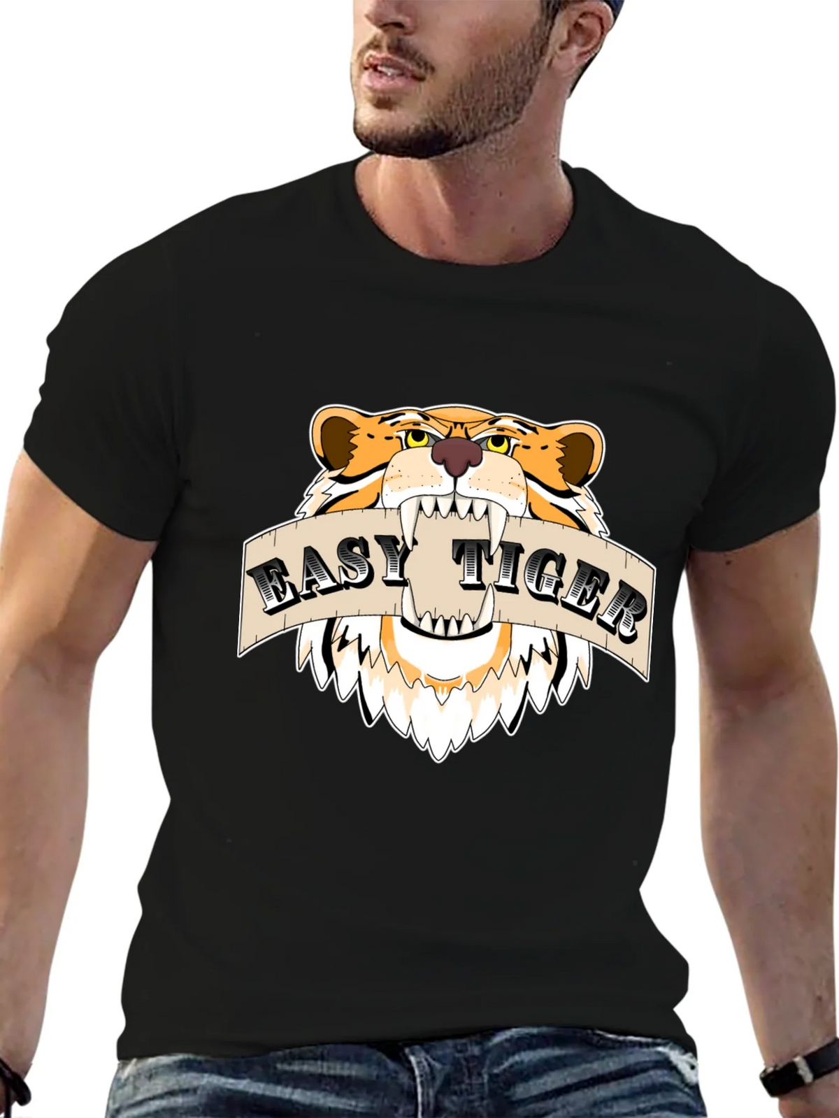 Easy Tiger Graphic Tee - Bold Design product image 6