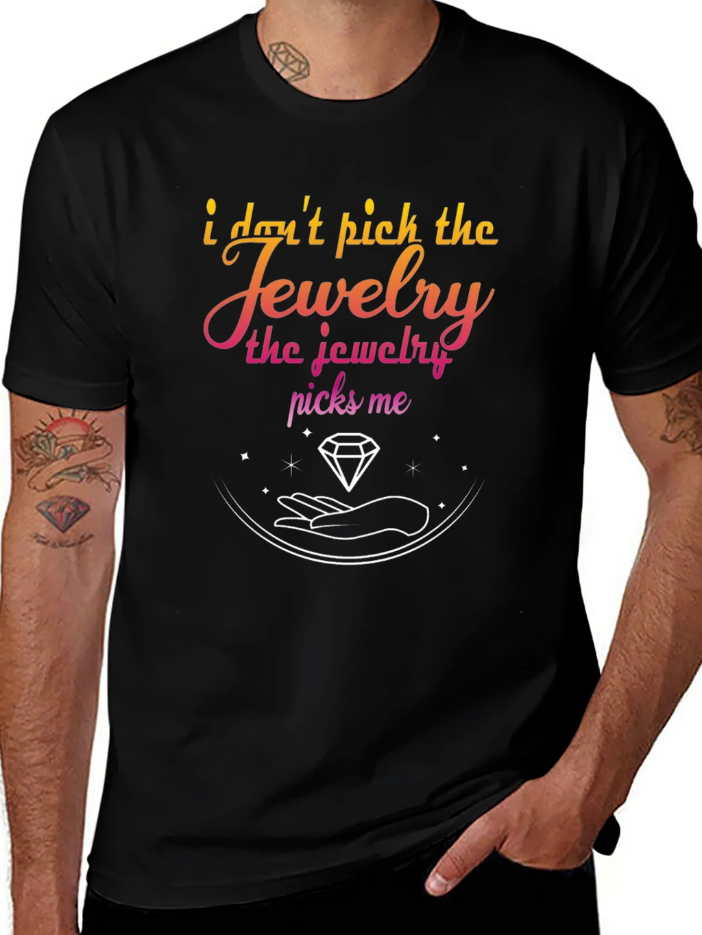 Jewelry Picks Me Graphic T-Shirt - Stylish & Unique
