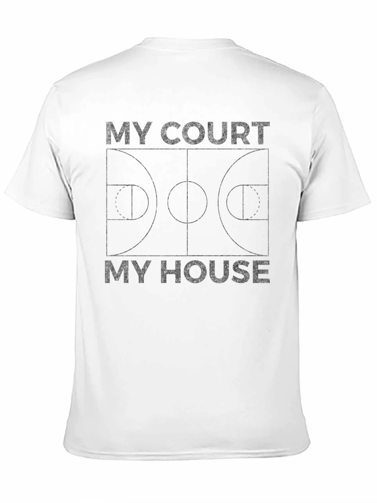 My Court My House Basketball T-Shirt product image 10