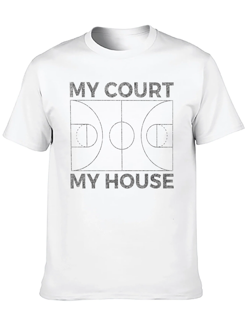 My Court My House Basketball T-Shirt product image 9
